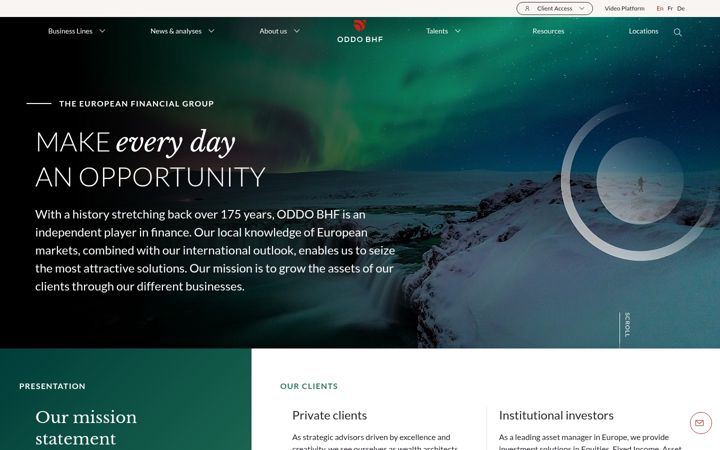 Screenshot of oddo-bhf.com