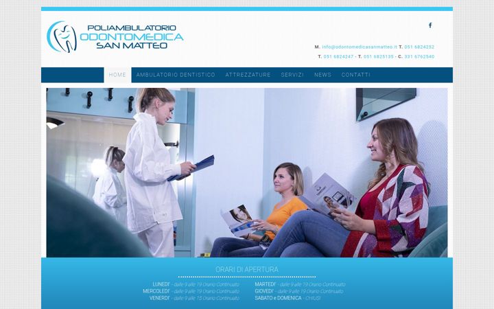 Képernyőkép: odontomedicasanmatteo.it