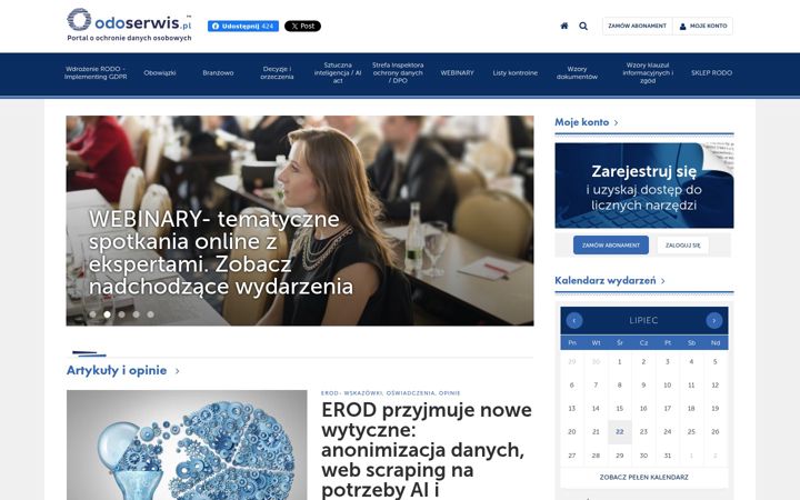 Screenshot of odoserwis.pl