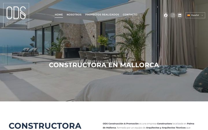 Screenshot of odsconstruccion.com