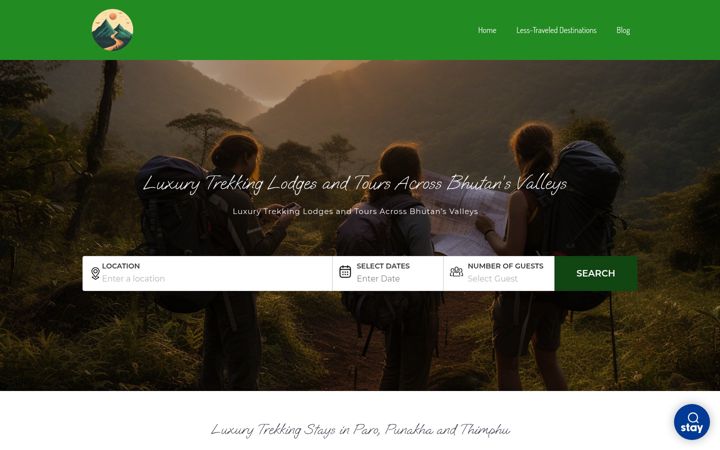 Screenshot of odtrek.com
