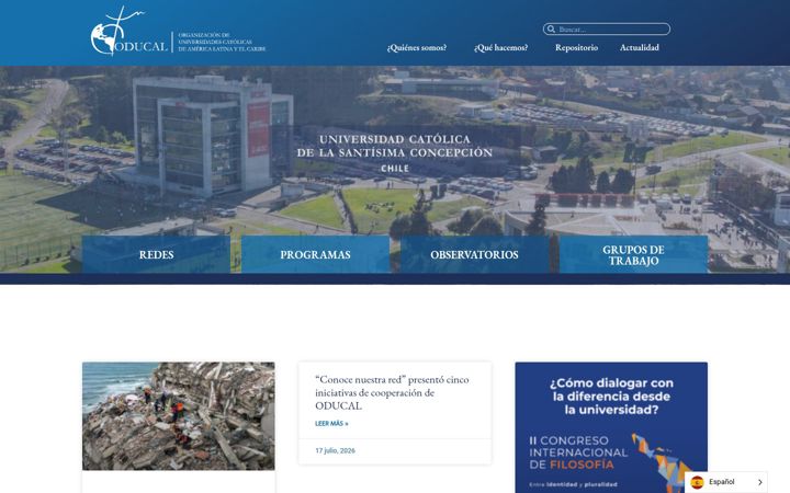 Screenshot of oducal.com