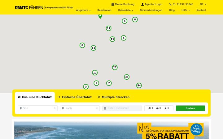 Screenshot of oeamtc-faehren.at