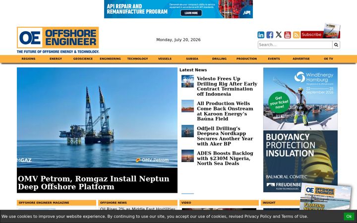 Screenshot of oedigital.com