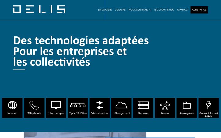 Screenshot of oelis.fr