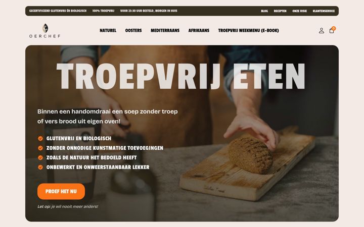 Ekrānuzņēmums no oerchef.nl