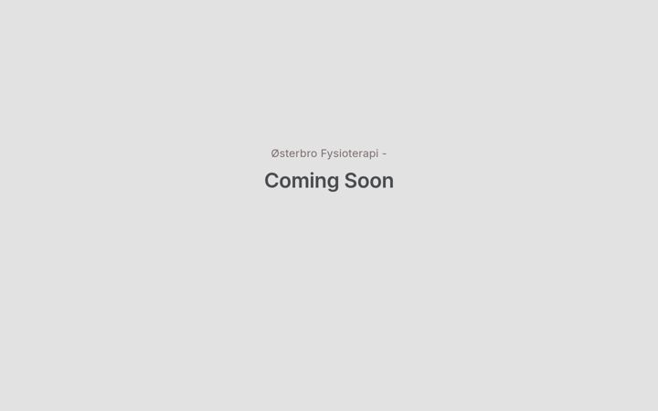 oesterbrofysioterapi.com