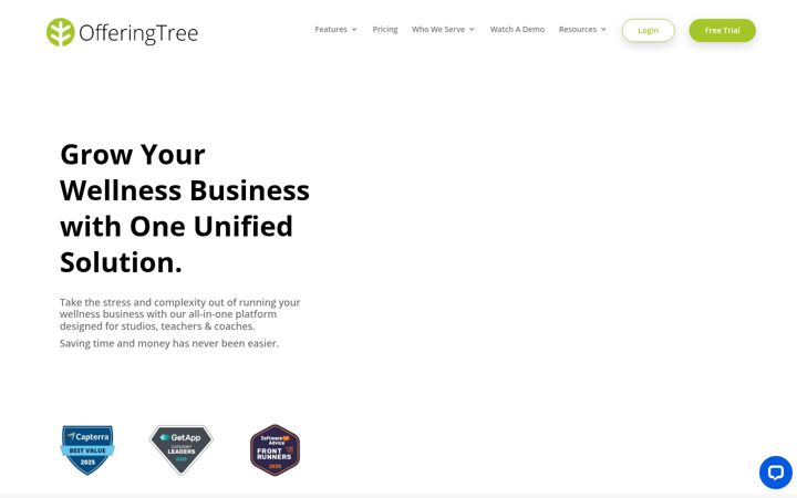 Screenshot of offeringtree.com