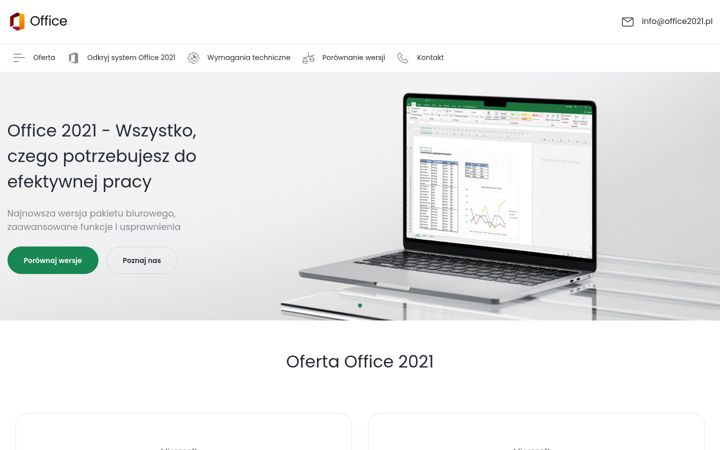 Screenshot of office2021.pl