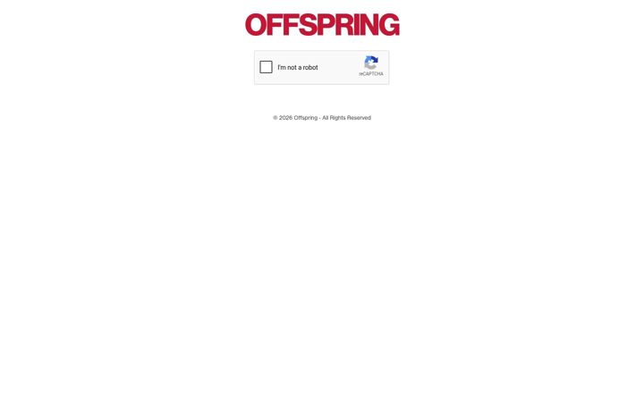 Screenshot of offspring.co.uk