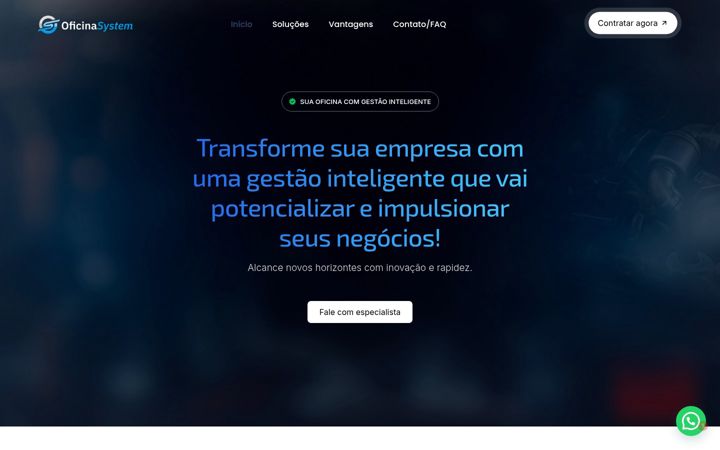 Screenshot of oficinasystem.com.br