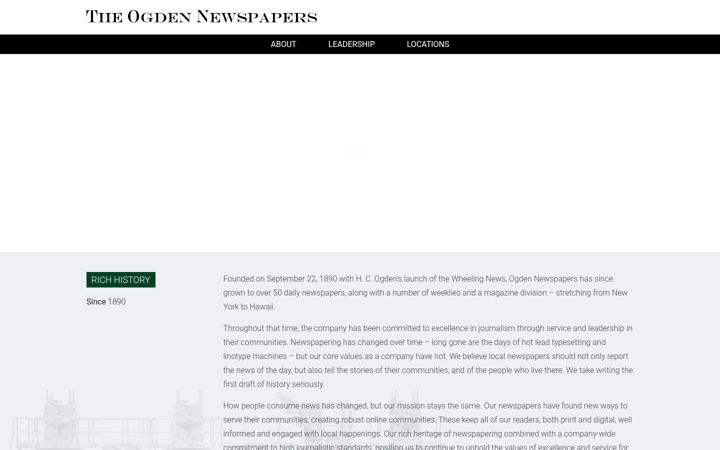 Screenshot of ogdennews.com