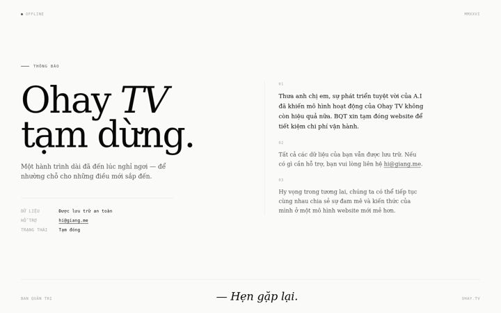 Screenshot of ohay.tv