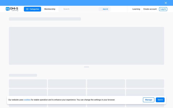 Screenshot of ohi-s.com