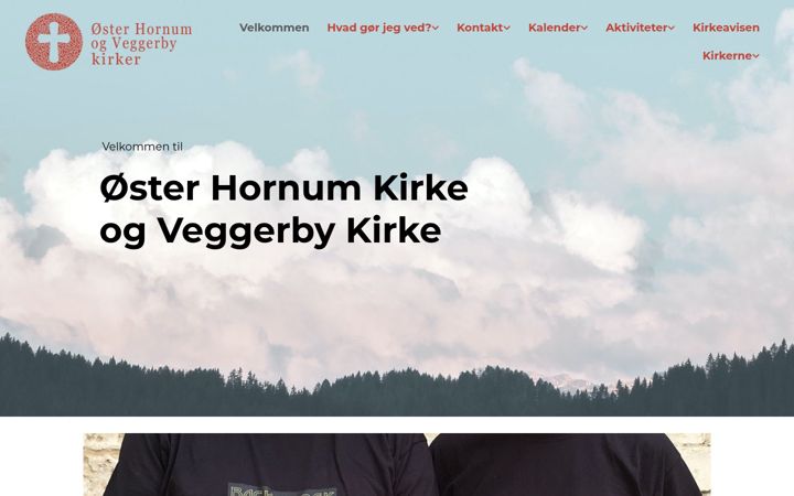 Screenshot stránky ohkirke.dk
