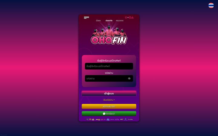 Screenshot of ohofin.net
