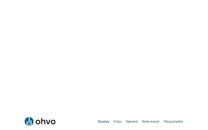 Captura de ecrã de ohvo.fi