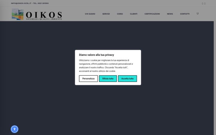 Screenshot του oikos-scrl.it