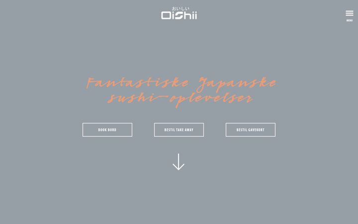 Ekrānuzņēmums no oishii.dk