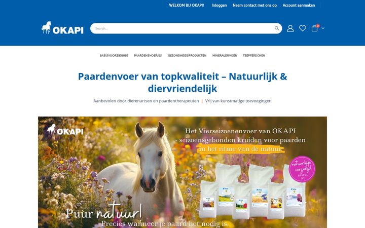 Screenshot of okapi-shop.nl