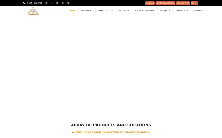 Screenshot of okcl.org
