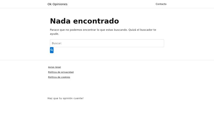 Screenshot of okopiniones.top