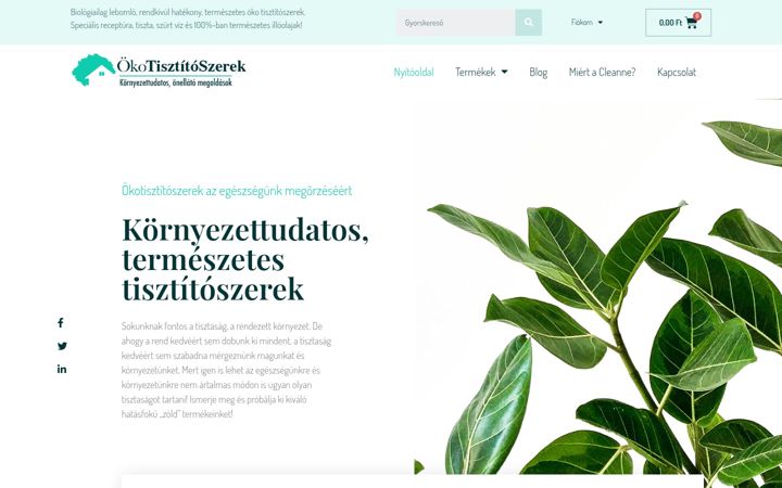 Ekrānuzņēmums no okotisztitoszer.hu