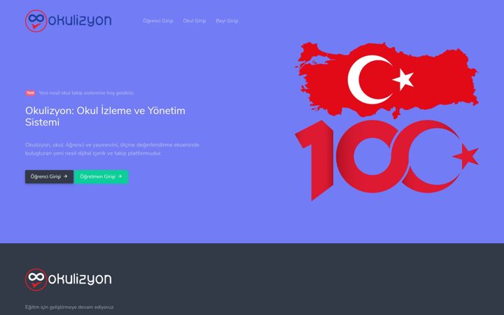 Captura de ecrã de okulizyon.com