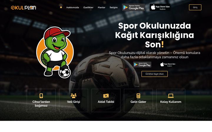 Screenshot ta' okulplan.com