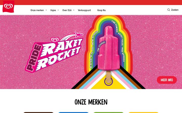 Screenshot of ola.nl