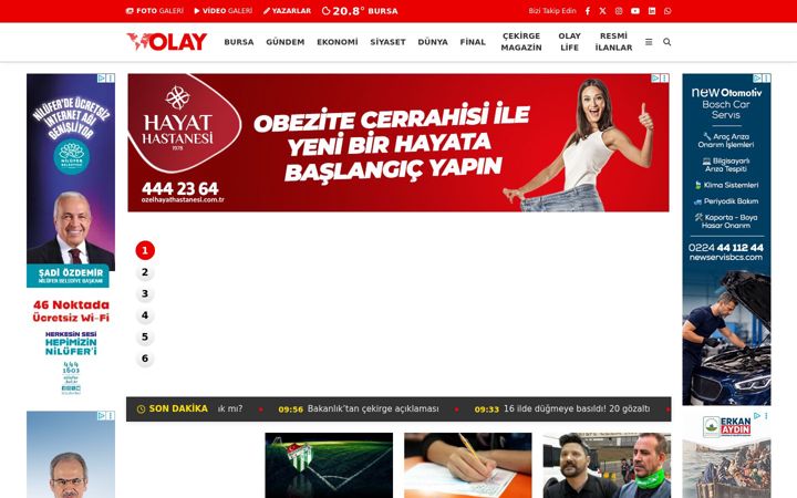 Screenshot of olay.com.tr