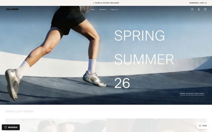 Screenshot of old-order.com