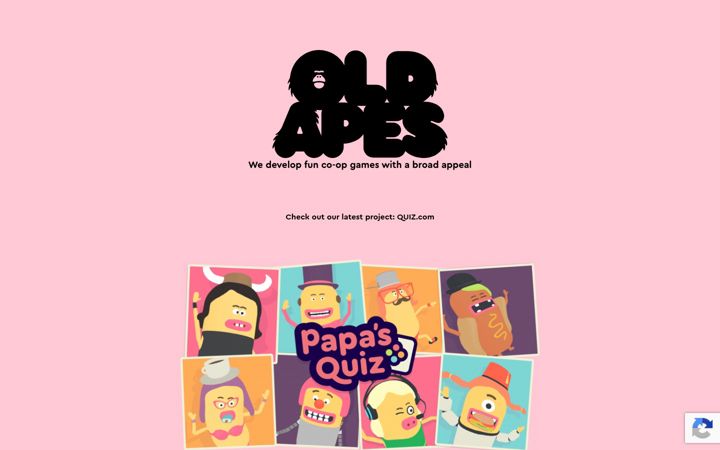 Screenshot of oldapes.com