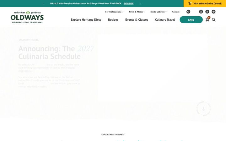 Screenshot of oldwayspt.org