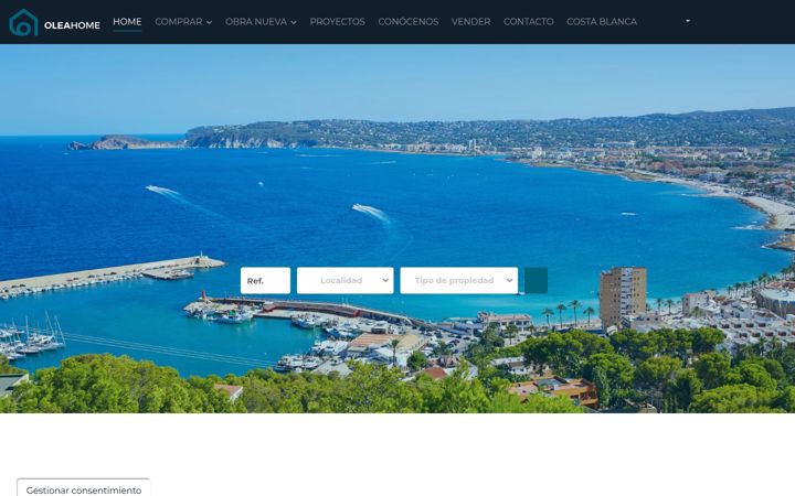 Screenshot of olea-home.com