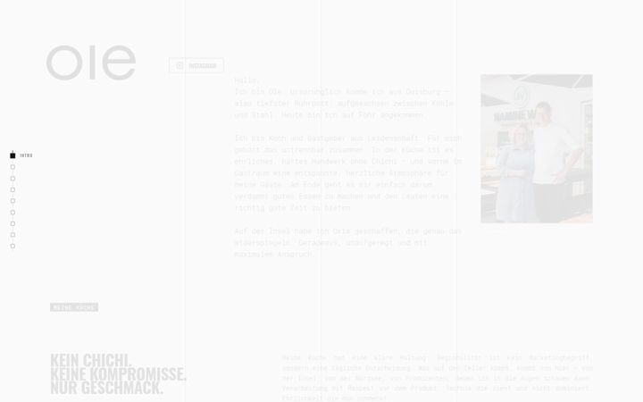 Screenshot of olesondermann.de