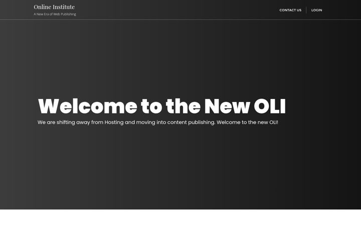 Screenshot of olicentral.com