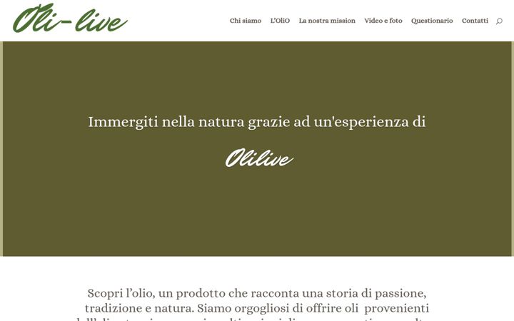 Screenshot of olilive.it