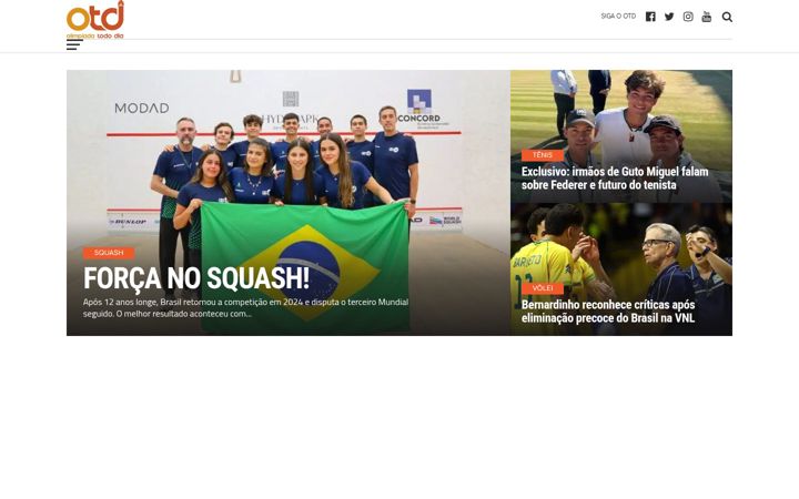 Screenshot of olimpiadatododia.com.br