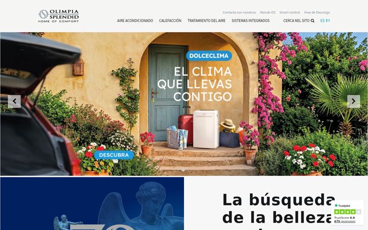 Zrzut ekranu olimpiasplendid.es