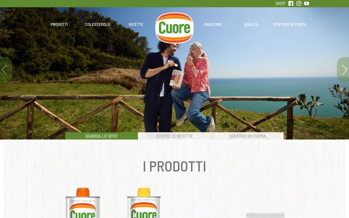 Screenshot di oliocuore.it
