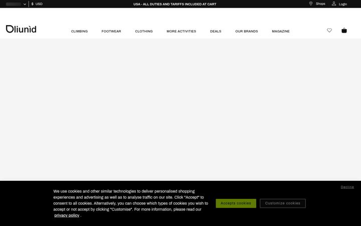 Screenshot of oliunid.com