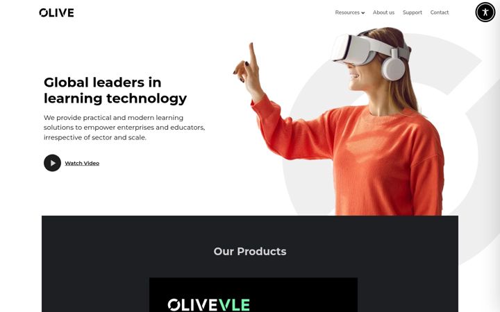 Képernyőkép: olivegroup.io