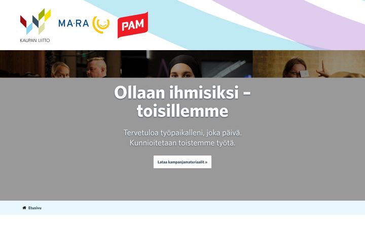Zrzut ekranu ollaanihmisiksi.fi