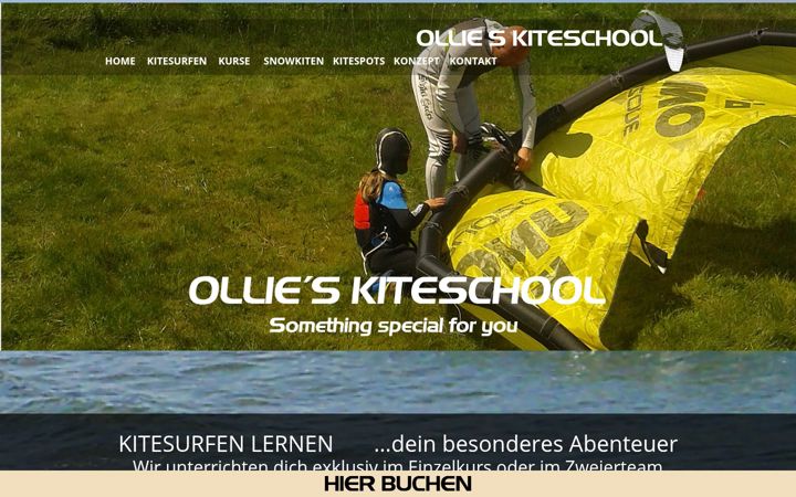 Posnetek zaslona olliskiteschool.de