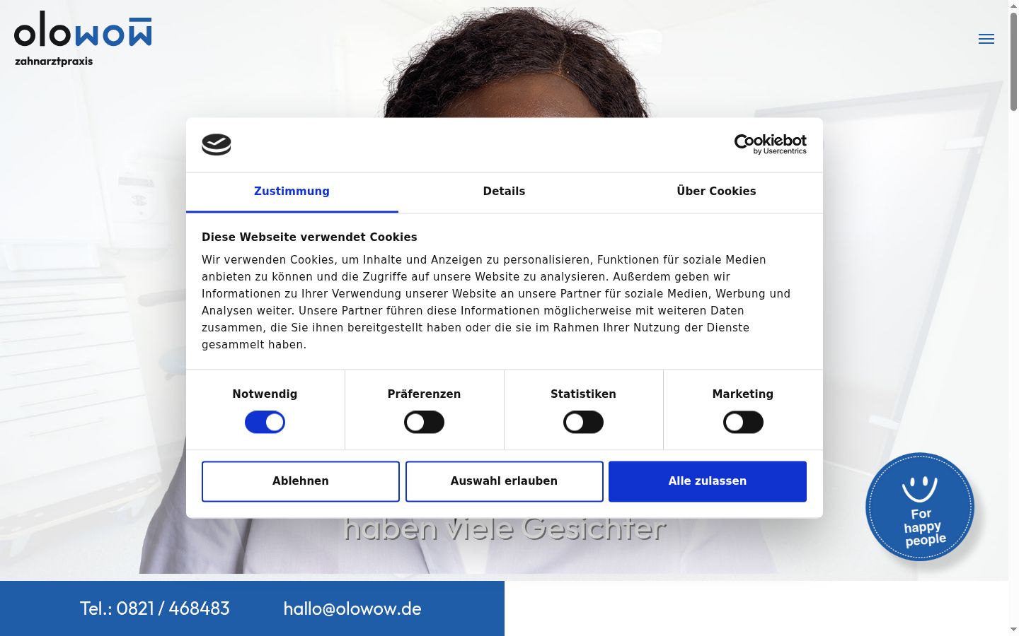 Zrzut ekranu banera zgody wyświetlanego przed jakąkolwiek interakcją