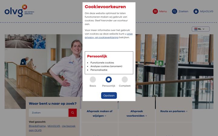 Screenshot of olvg.nl