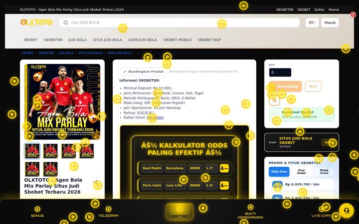 Screenshot of olxvel.com