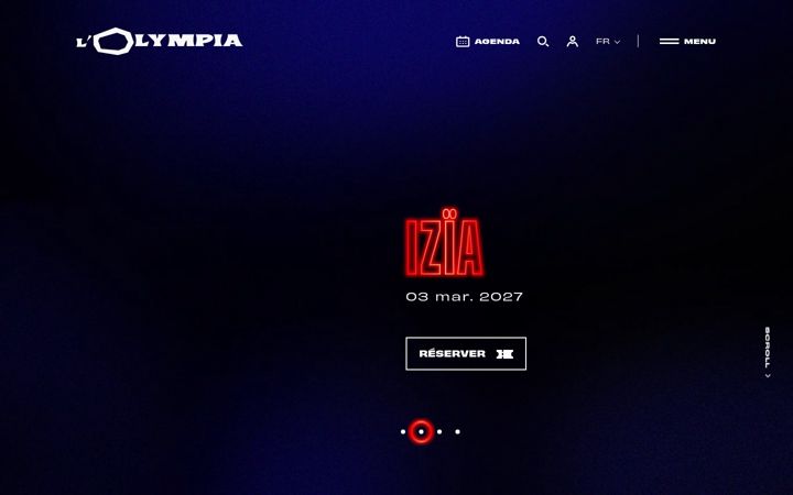 Screenshot of olympiahall.com