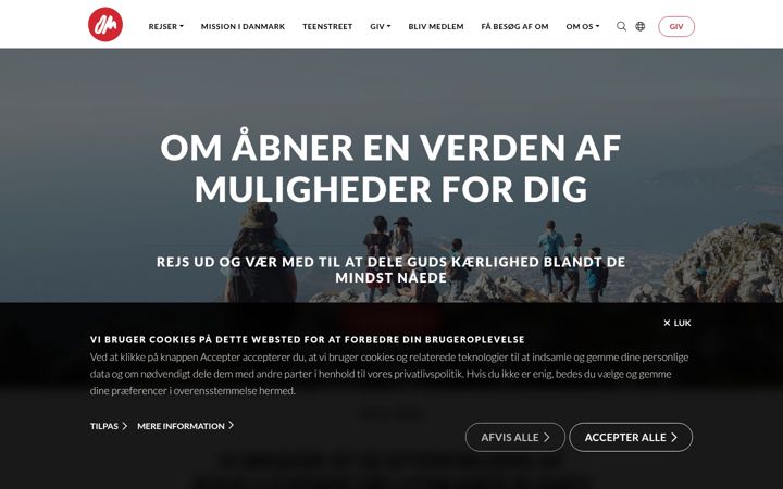 Screenshot of om.org